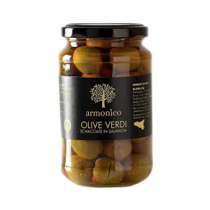 Olive Verdi Schiacciate Nocellara del Belice Armonico